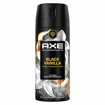 Deodorantspray Axe AXE BLACK VANILLA 150 ml