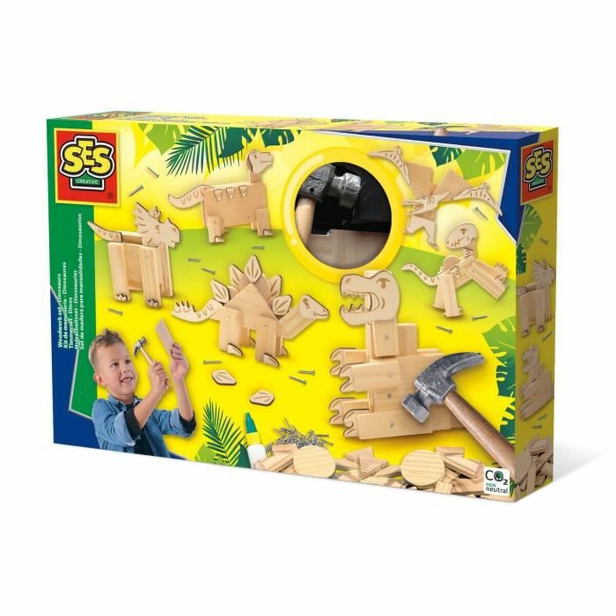 Playset SES Creative Dinosaurs - 3