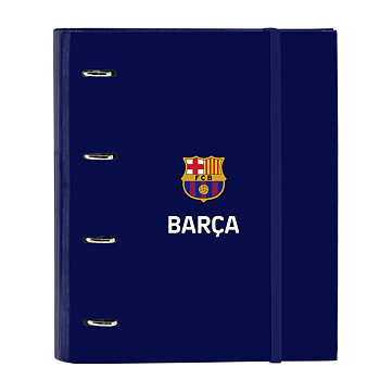 Ringpärm F.C. Barcelona Röd Marinblå 27 x 32 x 3.5 cm