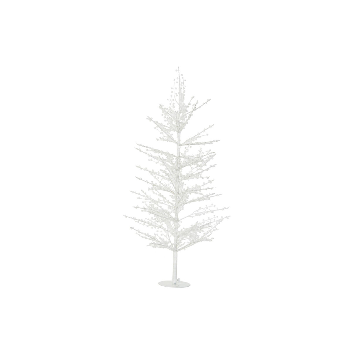Julgran Home ESPRIT Vit Metall 45 x 45 x 90 cm
