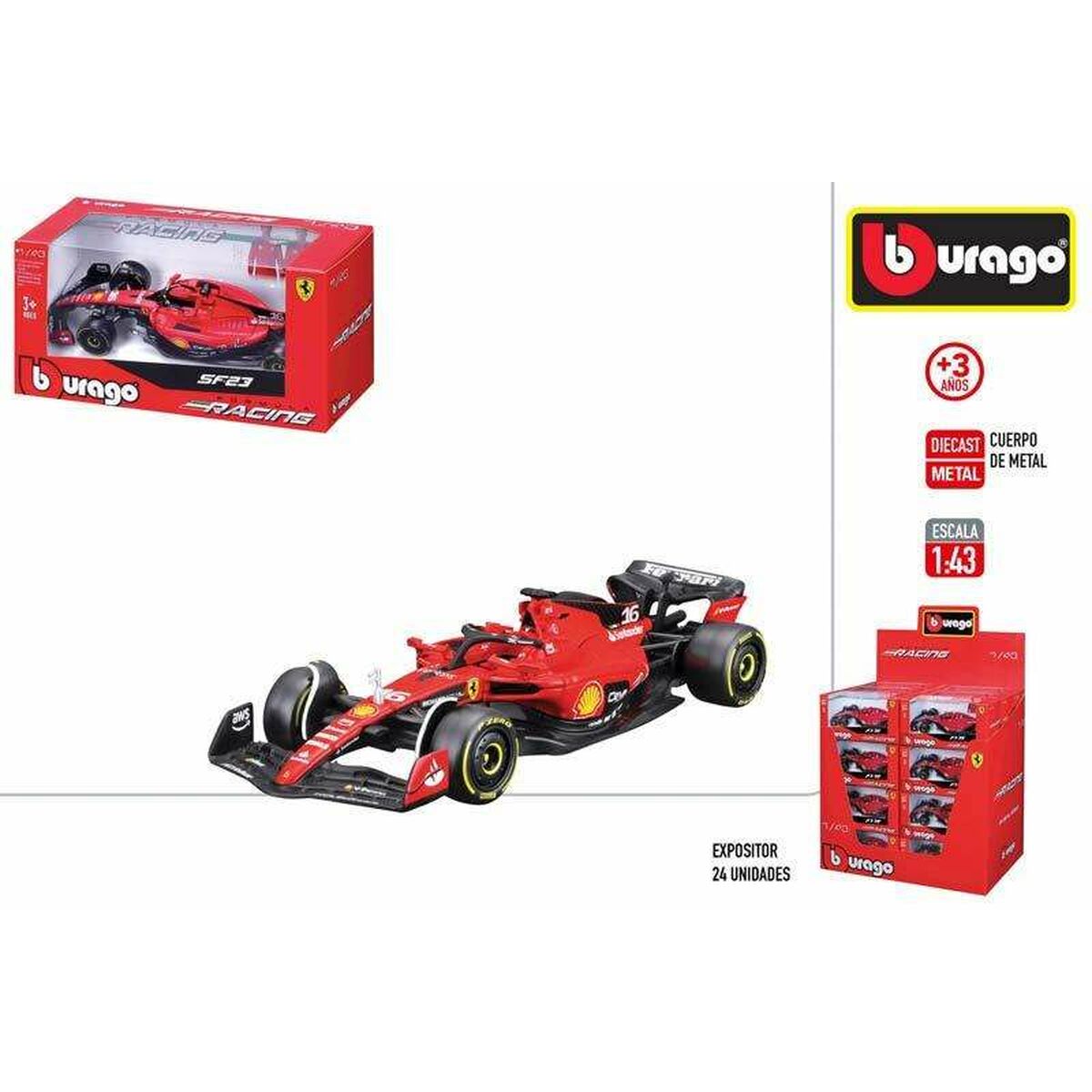 Bil Ferrari 1:43 - 3