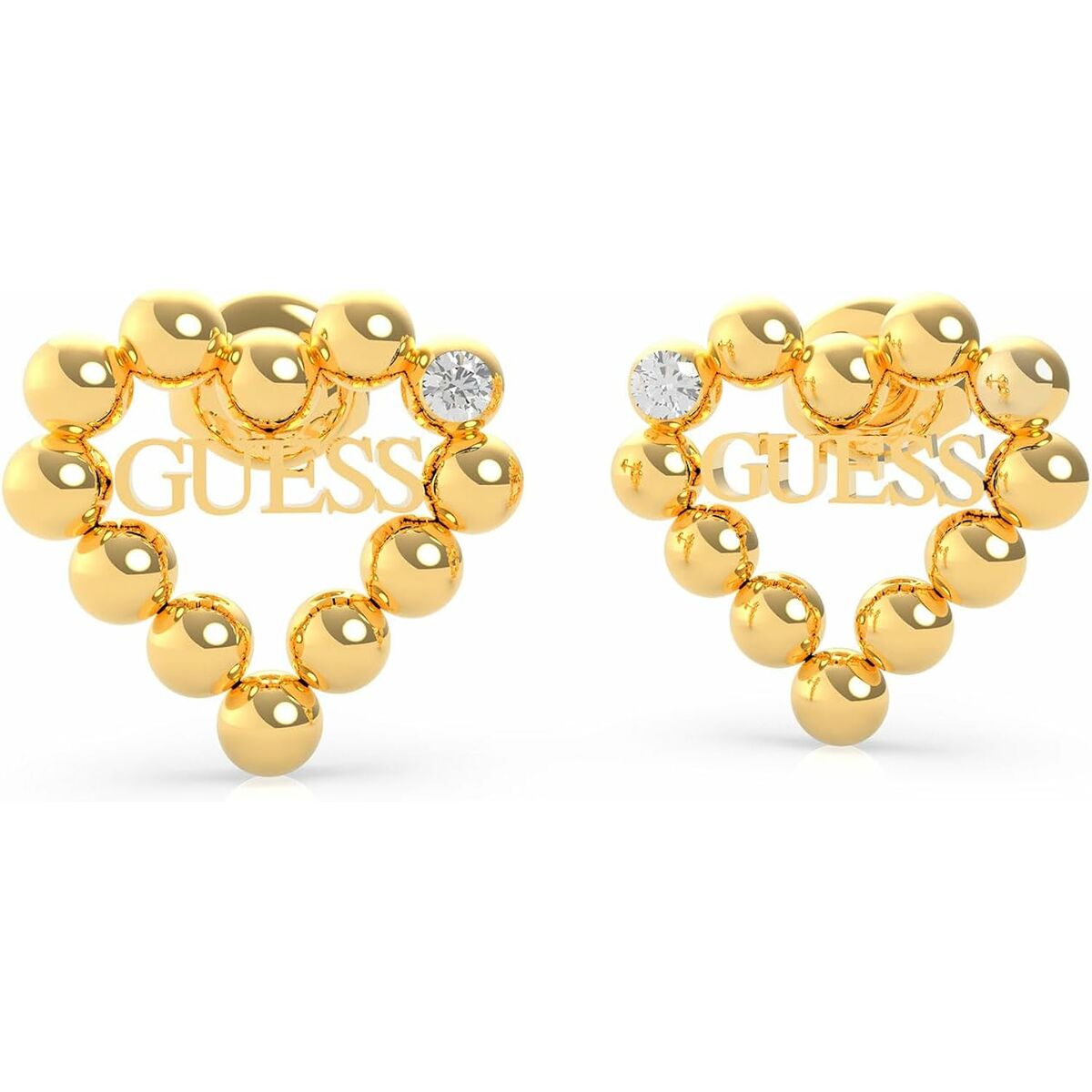 Dam örhängen Guess JUBE02181JWYGT-U Rostfritt stål 1 cm - 2