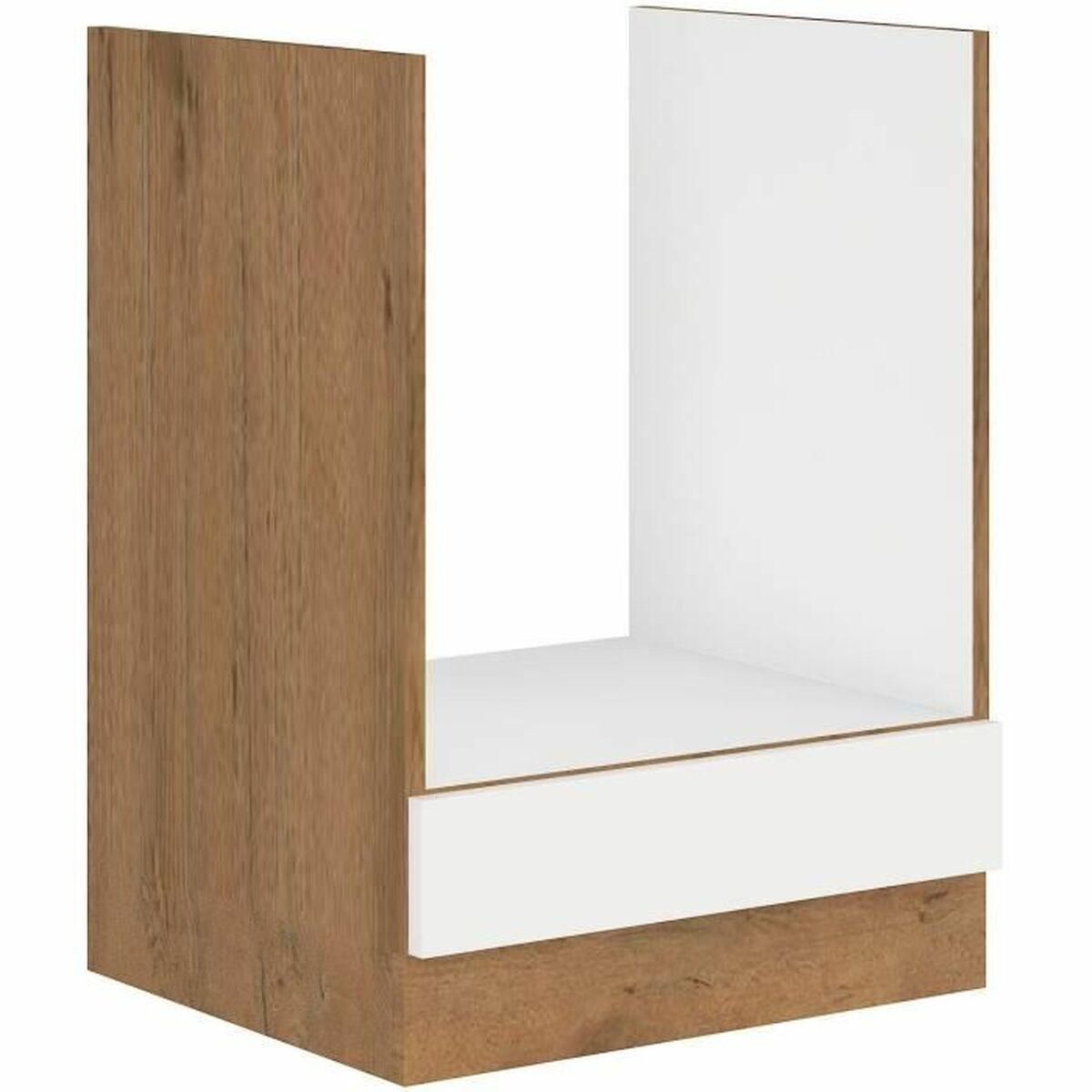 Ugnshus Vit 60 x 52 x 82 cm