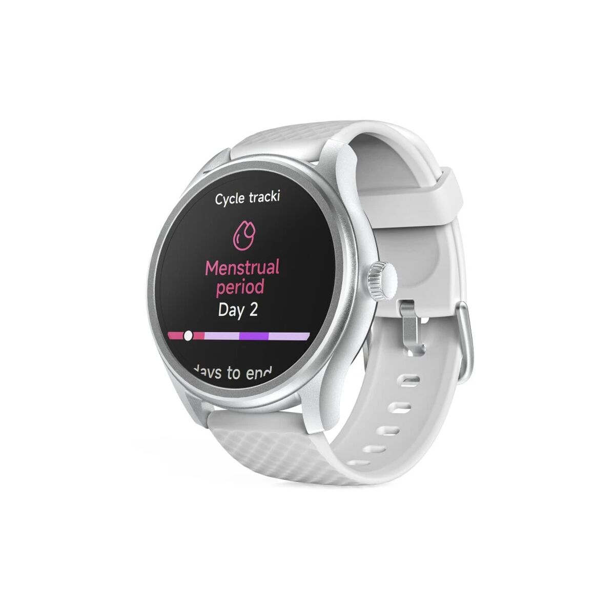 Smartklocka Hama 00178617 FIT WATCH 5010 Silvrig 46 mm