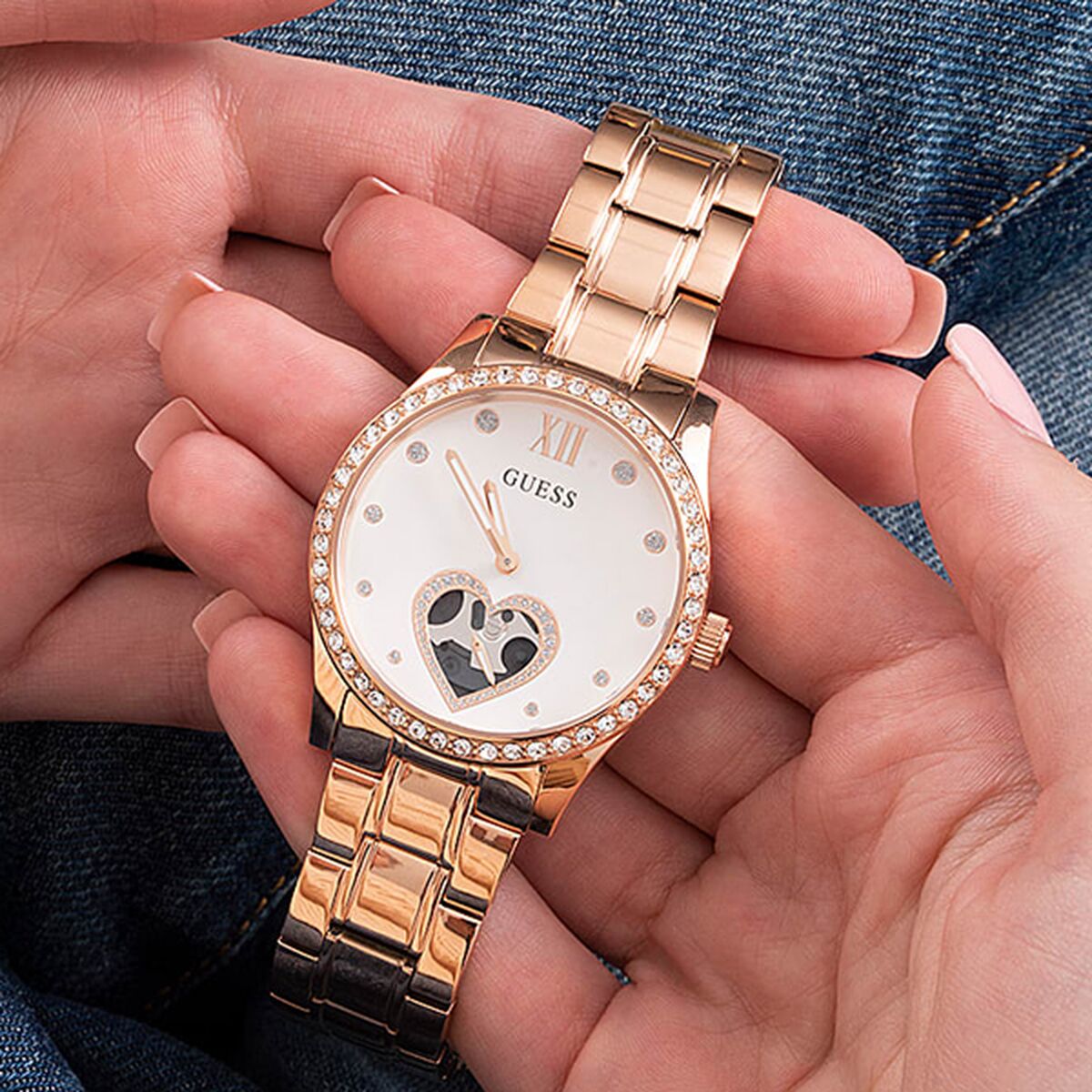 Damklocka Guess BE LOVED (Ø 38 mm) - 4