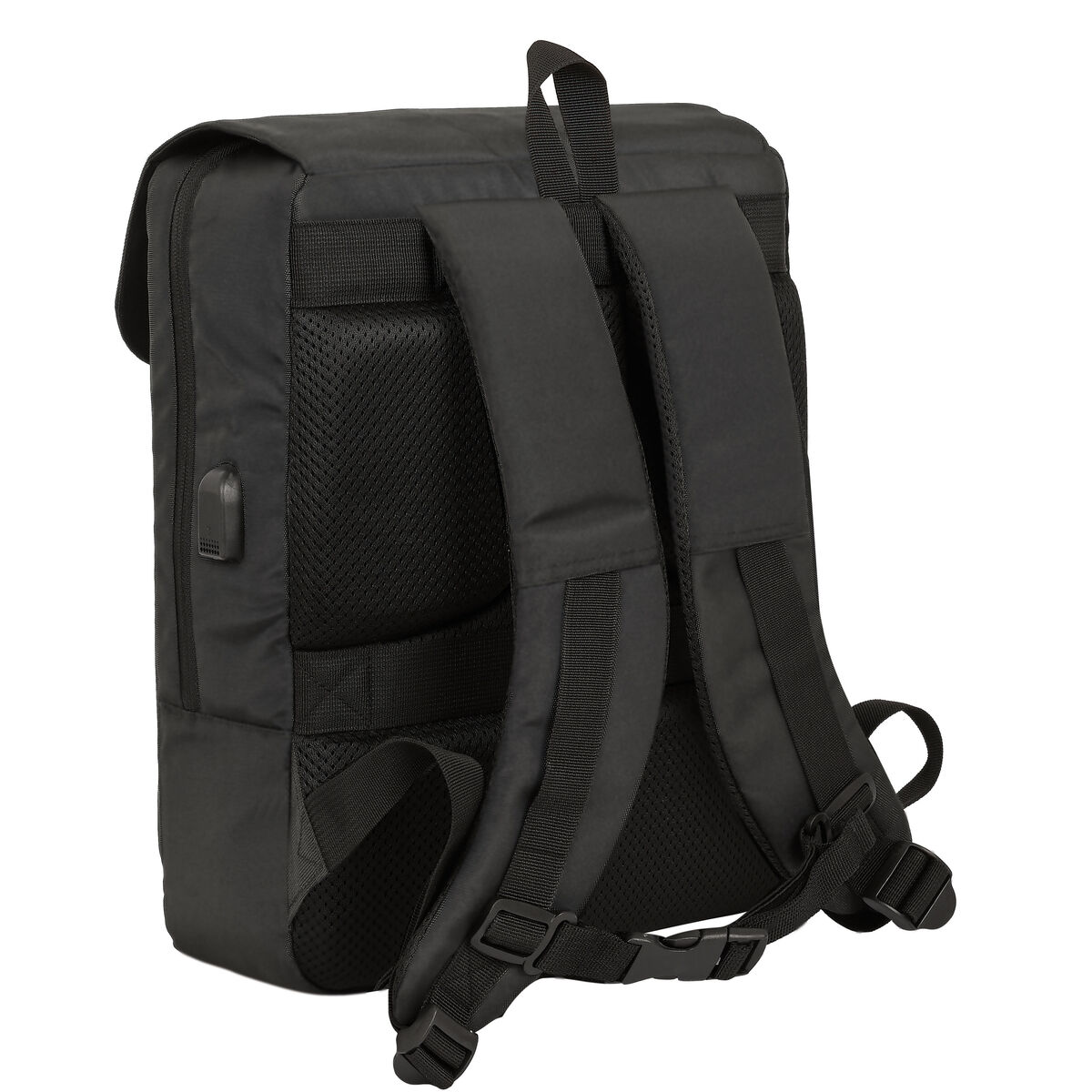 Laptopryggsäck Real Madrid C.F. Premium Svart 29 x 39 x 12 cm - 6