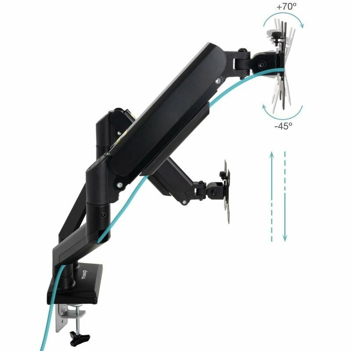 TV-fäste TooQ DB1434TNR-B 34" 13" - 2