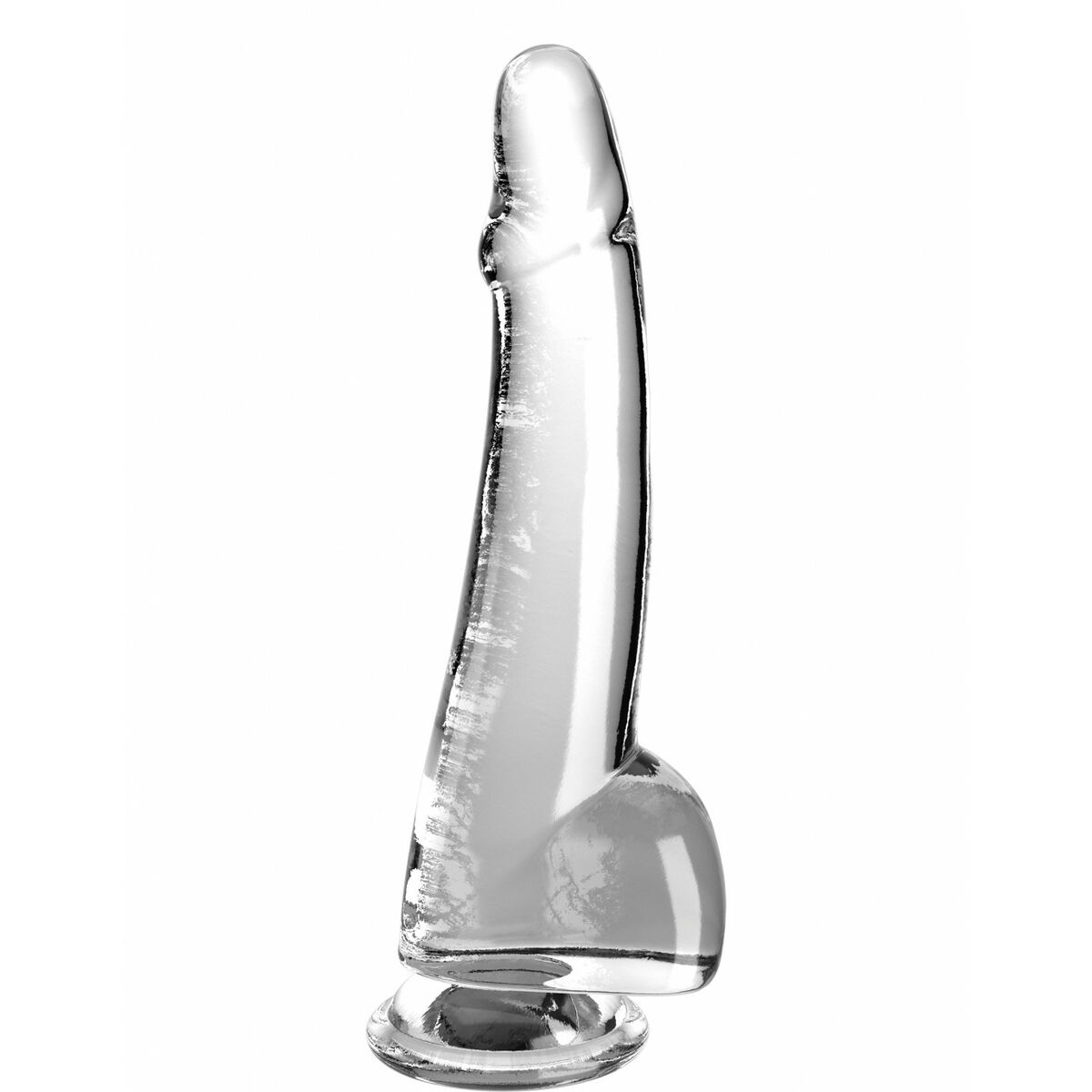 Realistisk dildo Pipedream - King Cock Transparent