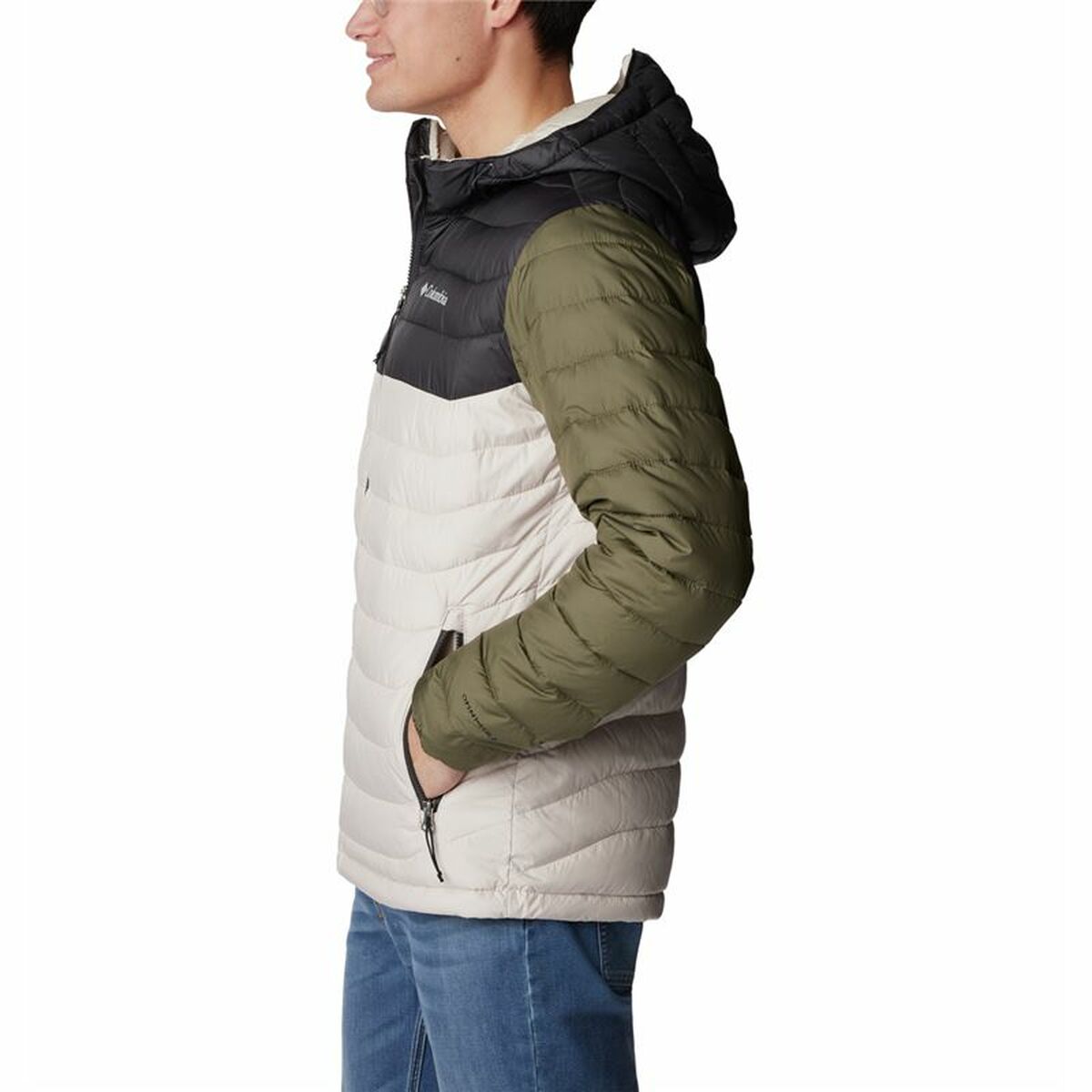 Träningsjacka Herr Columbia Powder Lite™ Beige - 4