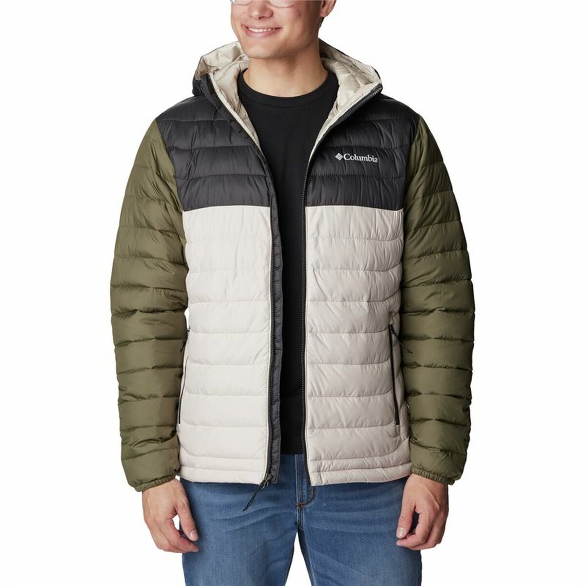 Träningsjacka Herr Columbia Powder Lite™ Beige - 6