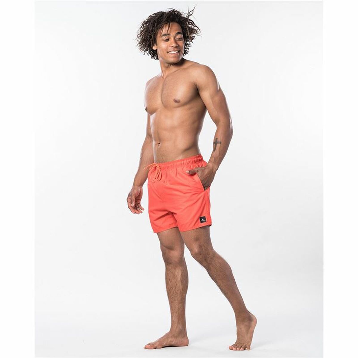 Baddräkt Herr Rip Curl Offset Volley Röd - 2