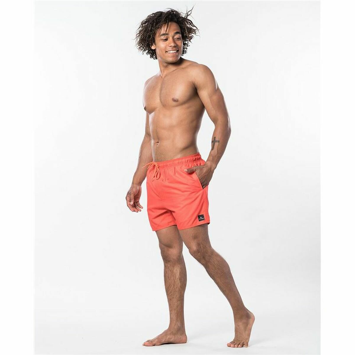 Baddräkt Herr Rip Curl Offset Volley Röd - 8