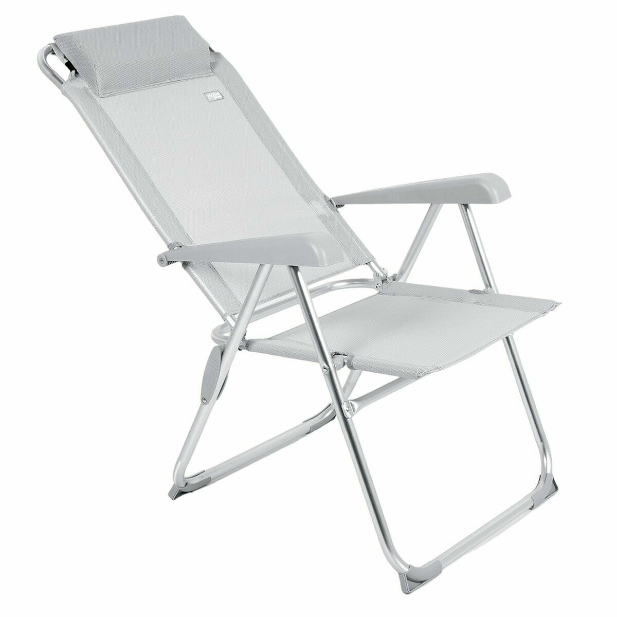 Hopfällbar Stol Aktive Liggande Grå 44 x 55 x 101 cm - 3