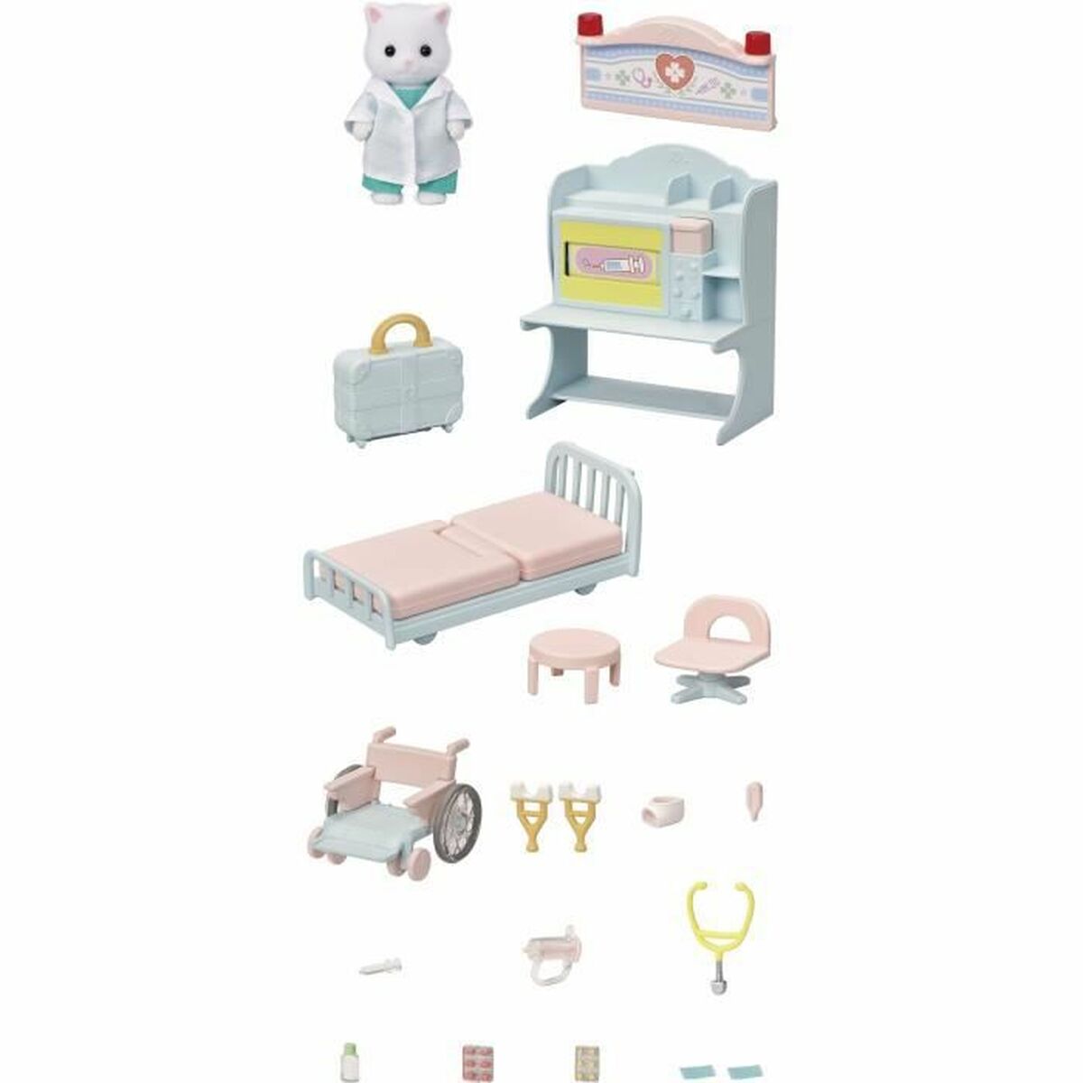 Playset Sylvanian Families 5705 Läkare - 9