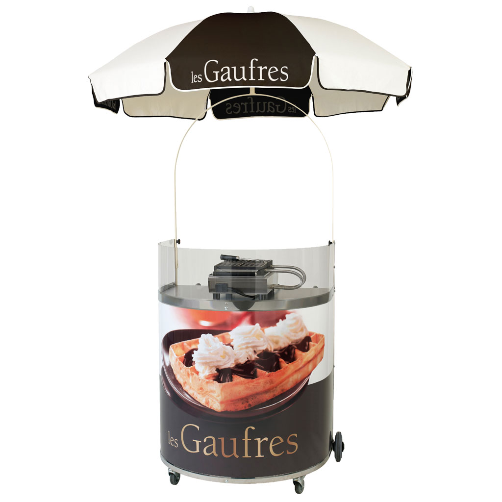 Mobil våffelvagn "les Gaufres"