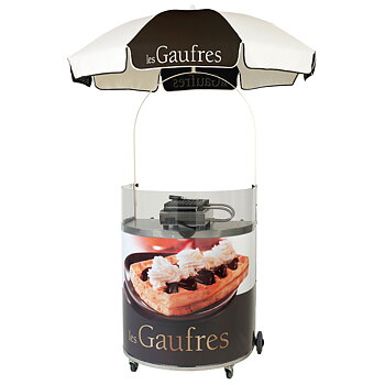 Mobil våffelvagn "les Gaufres"