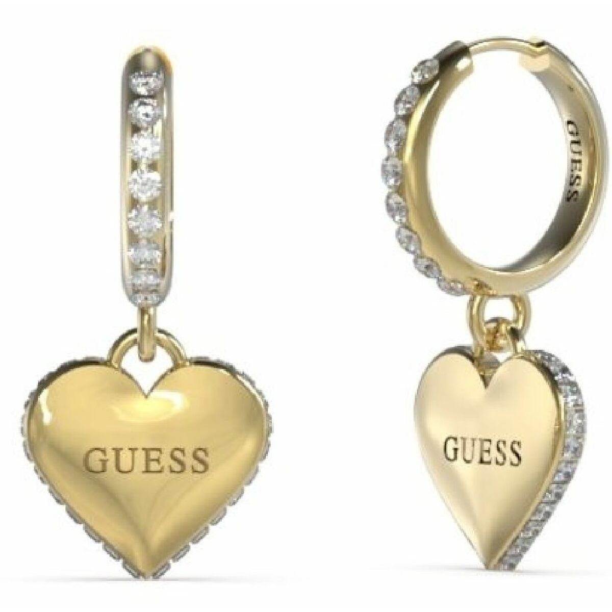 Dam örhängen Guess JUBE02236JWYGT-U Rostfritt stål 2 cm - 3