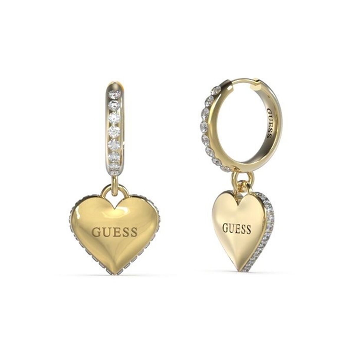 Dam örhängen Guess JUBE02236JWYGT-U Rostfritt stål 2 cm - 2
