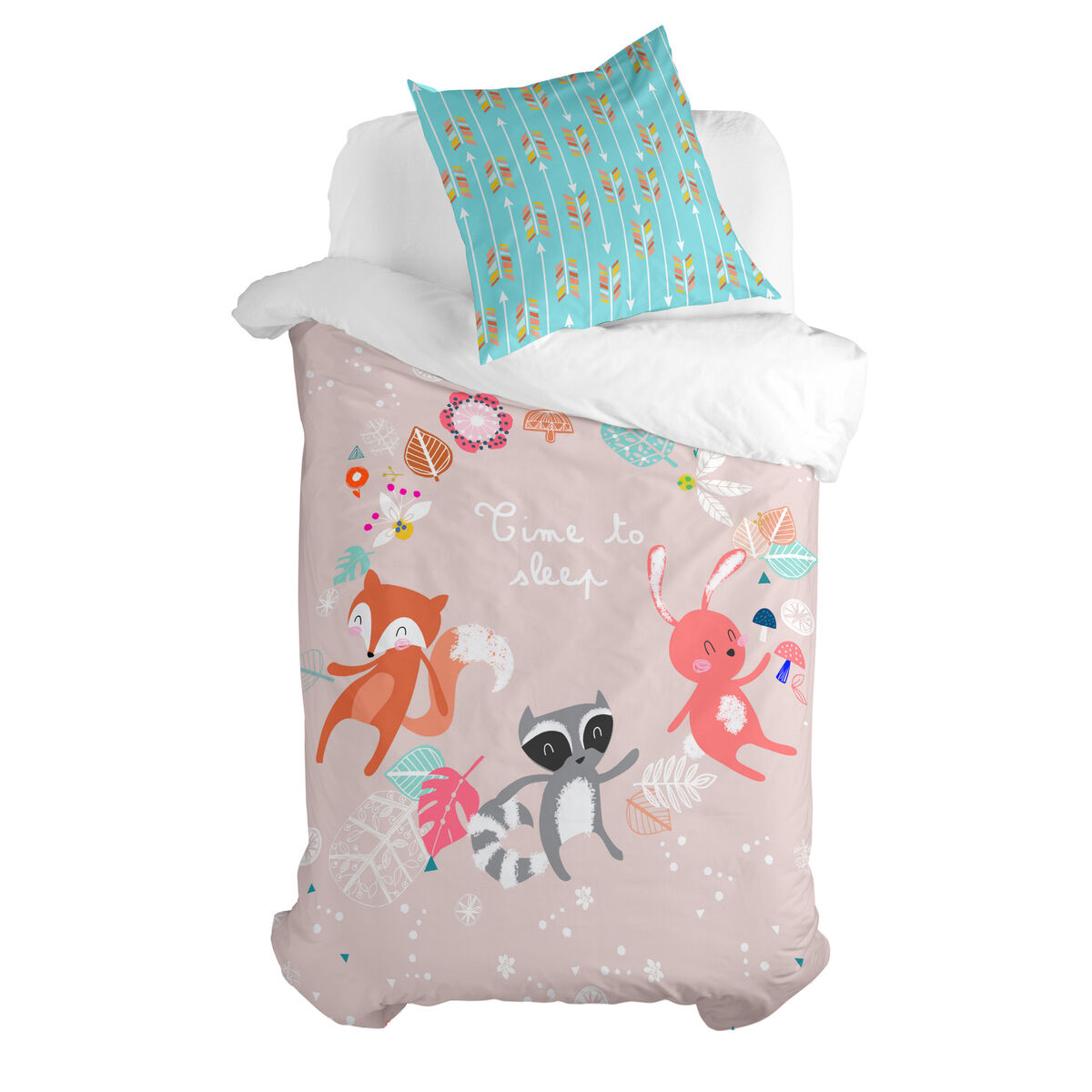 Täckslagsset HappyFriday MOSHI MOSHI Multicolour - 6