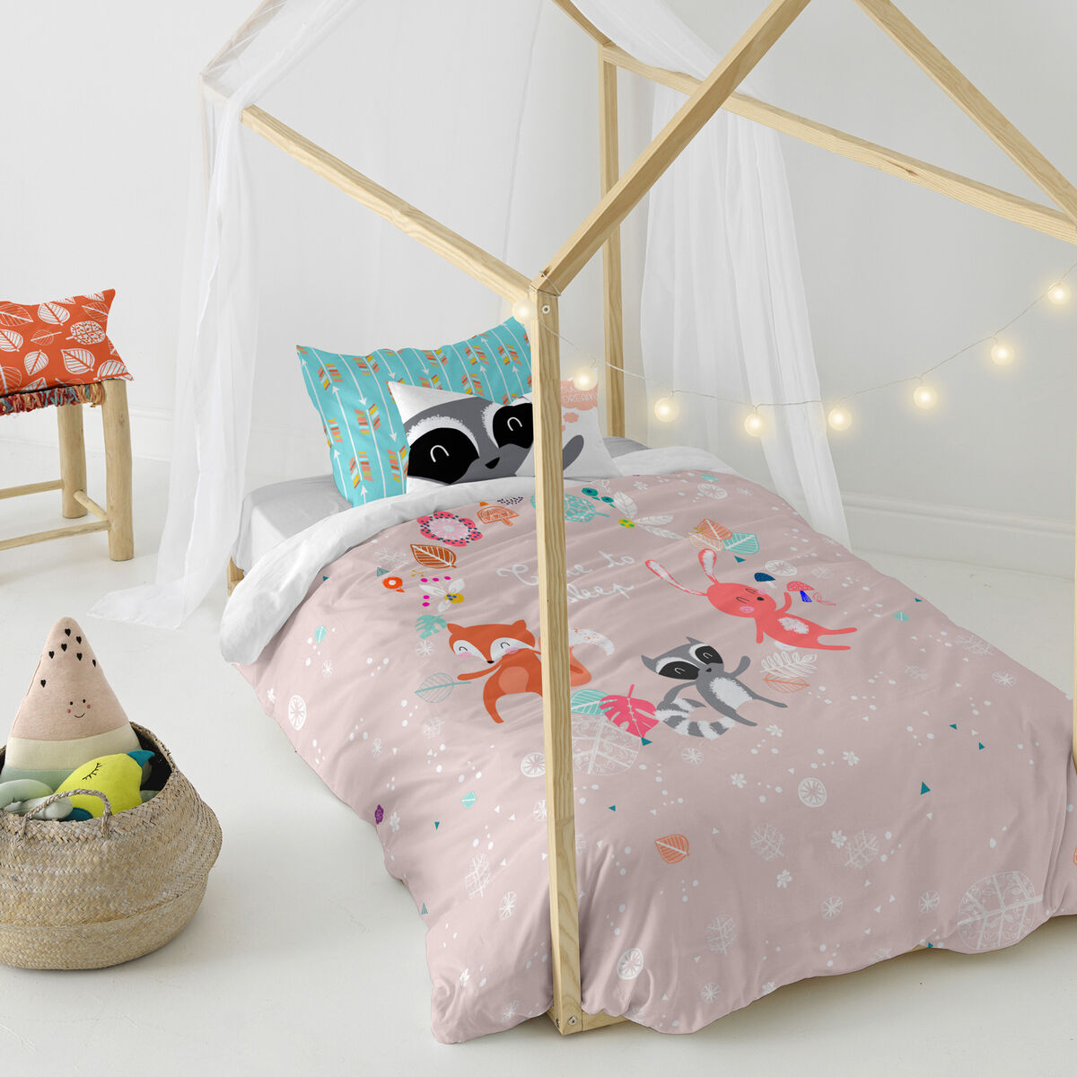 Täckslagsset HappyFriday MOSHI MOSHI Multicolour - 4