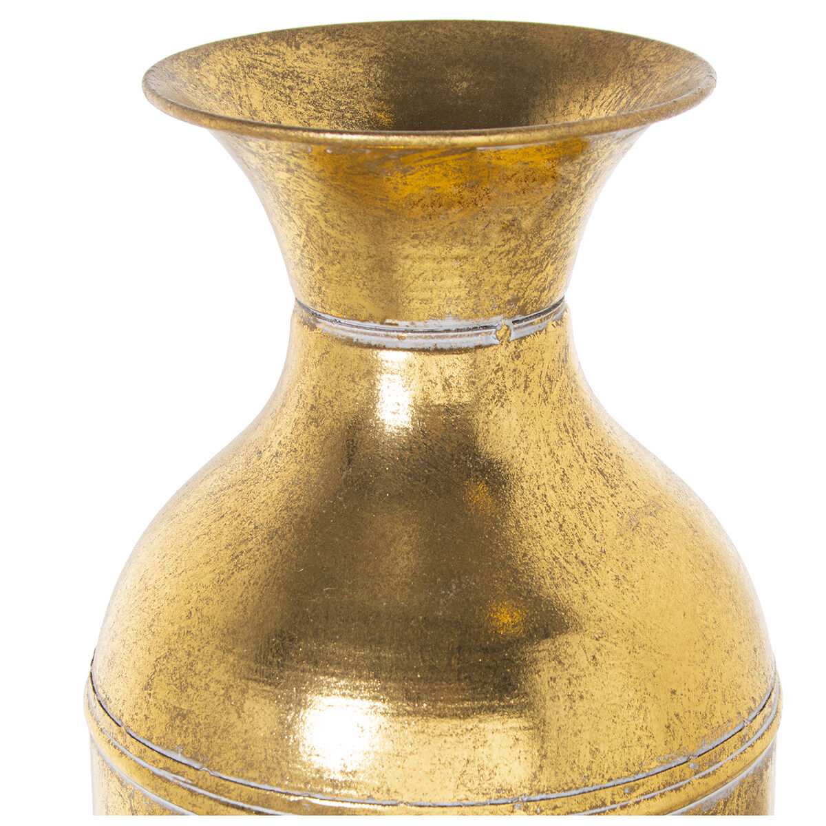 Golvvas Alexandra House Living Gyllene Metall 14 x 14 x 81 cm - 3