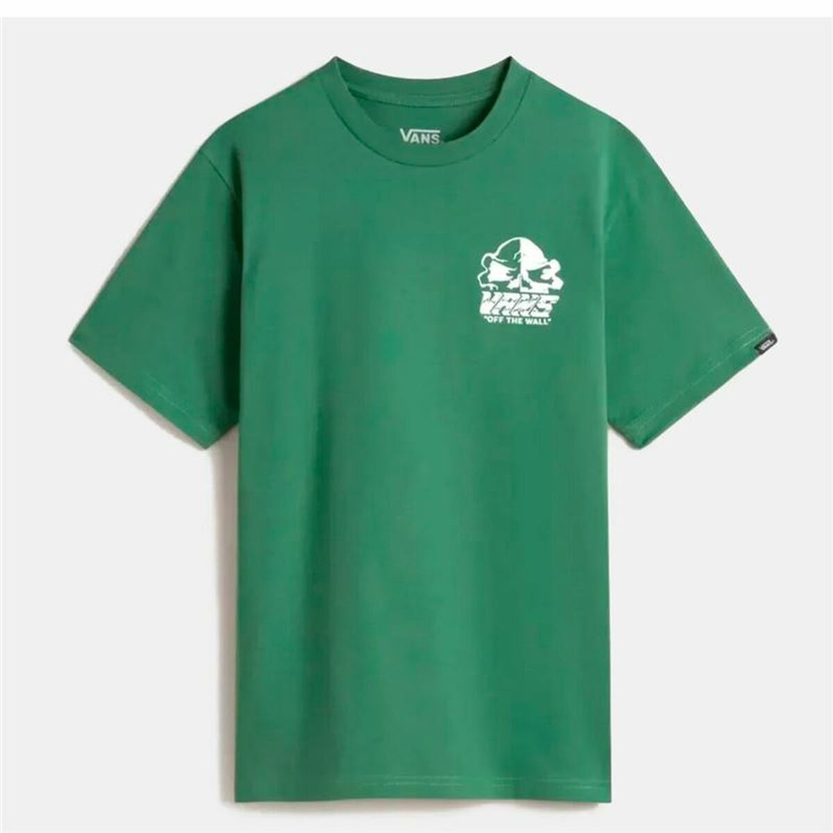 T-shirt med kortärm Barn Vans Grön - 2