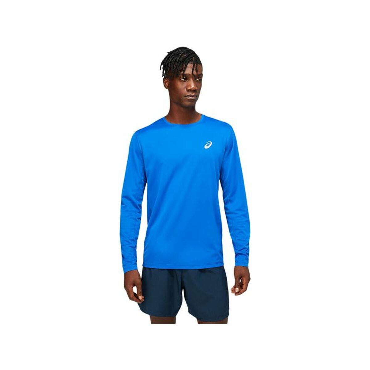 T-shirt med lång ärm Herr Asics Core SS Top Blå - 2