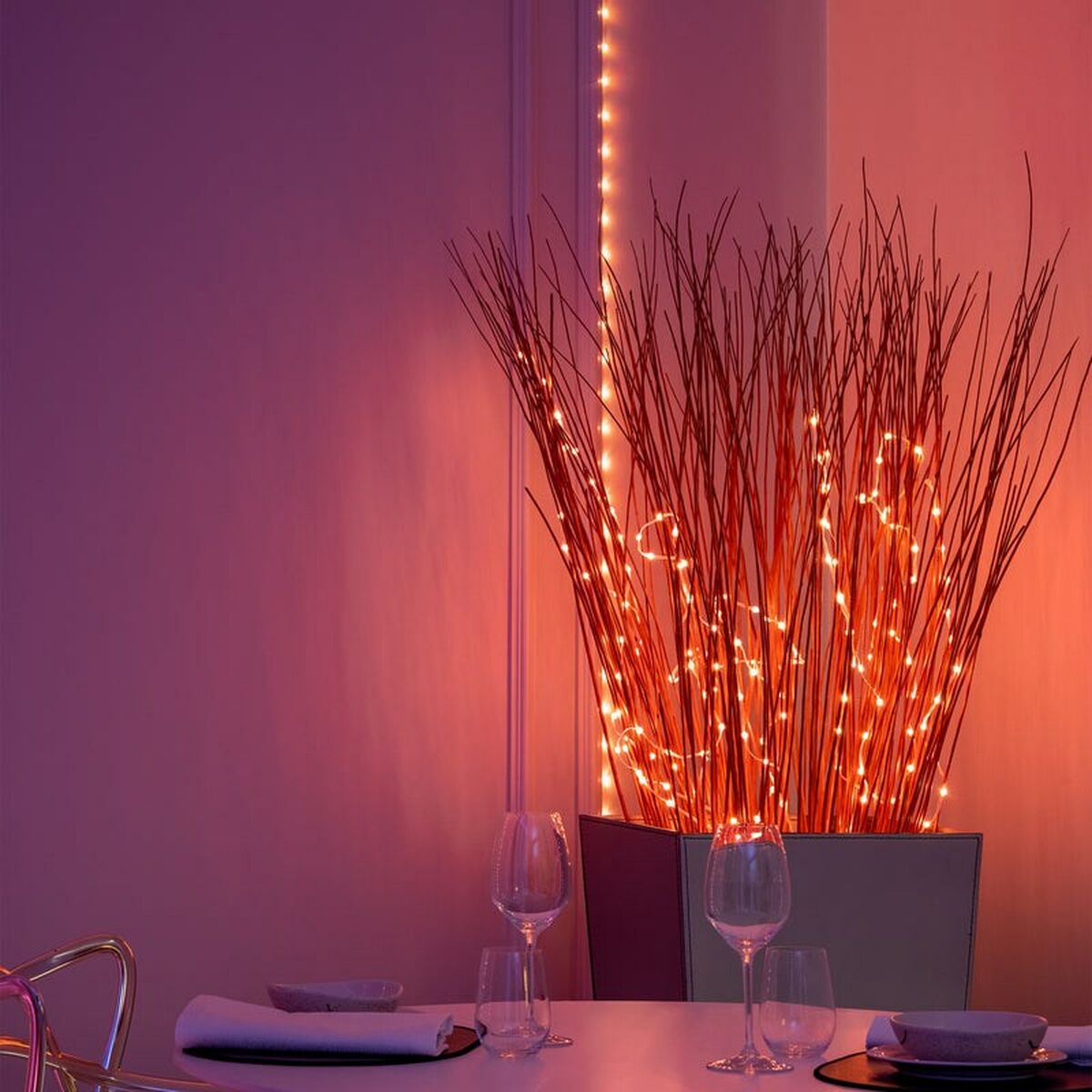 LED-krans Twinkly TWD200STP-TEU Svart Multicolour G - 7