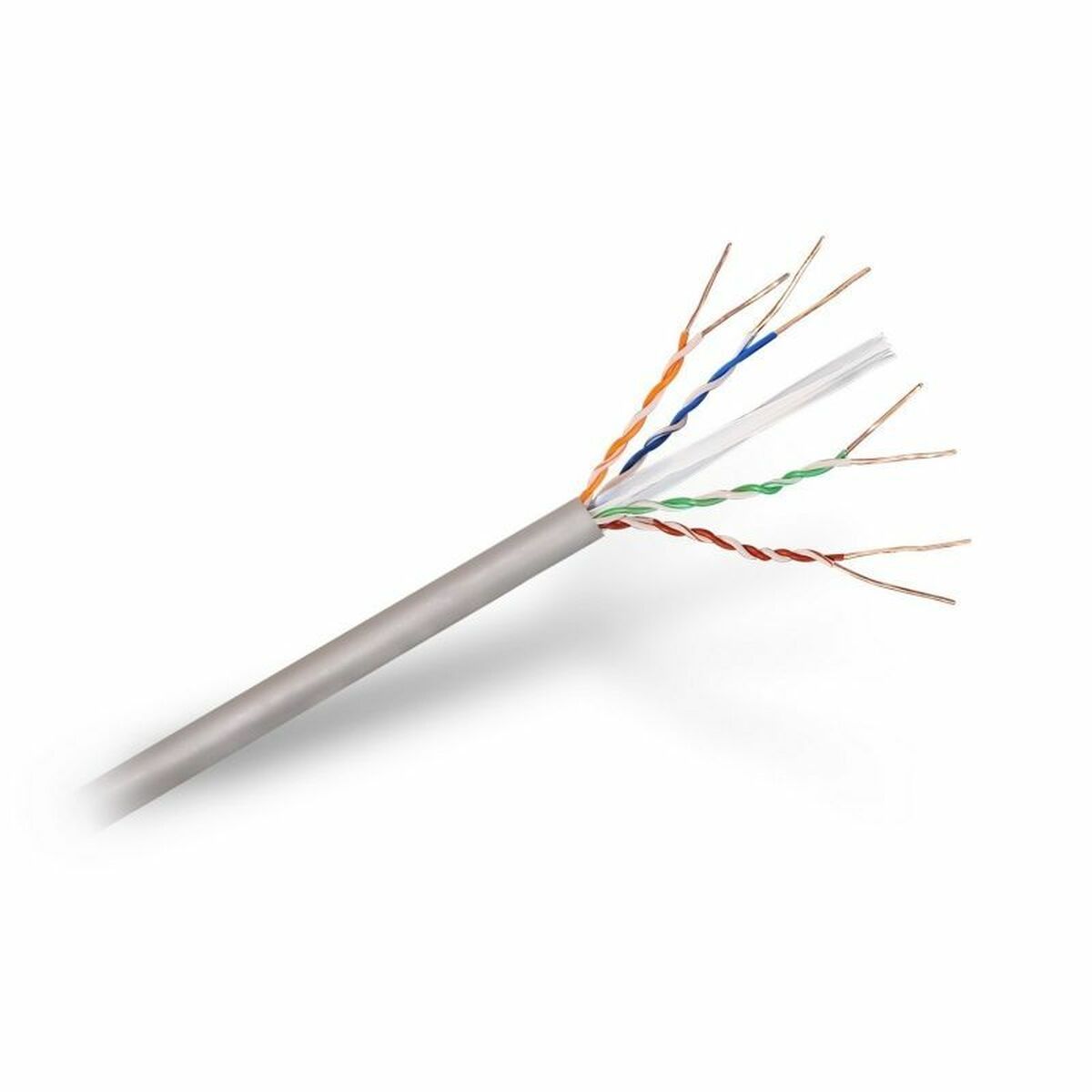 Nätkabel UTP Styv Kategori 6 Aisens A135-0273 Grå 305 m