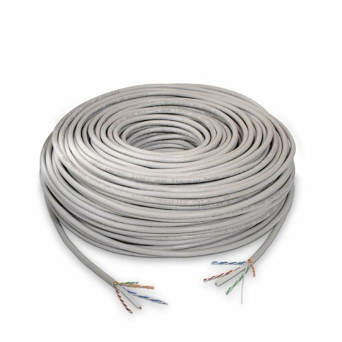 Nätkabel UTP Styv Kategori 6 Aisens A135-0273 Grå 305 m - 2