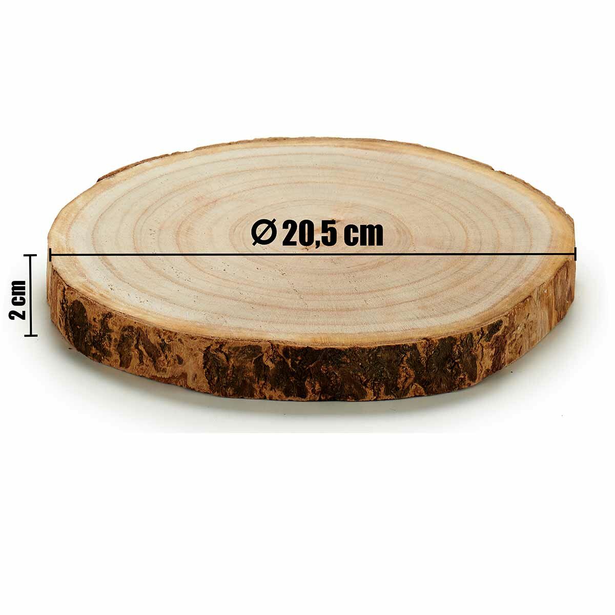 Dekorativ ved Gift Decor Brun 18 x 2 x 18 cm (18 antal) - 3