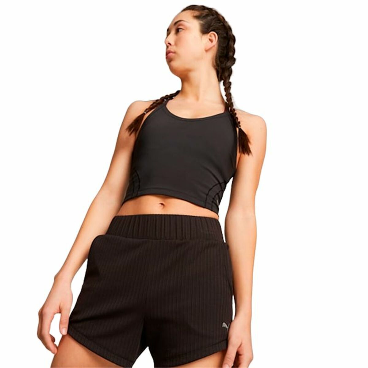 Tanktop, Dam Puma Studio Ultrabare Cro Svart - 3
