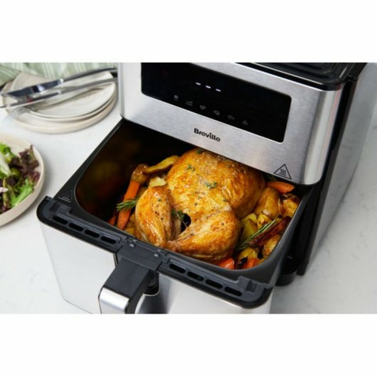 Fritös Breville VDF131X 9 L Svart Stål 1700 W - 5