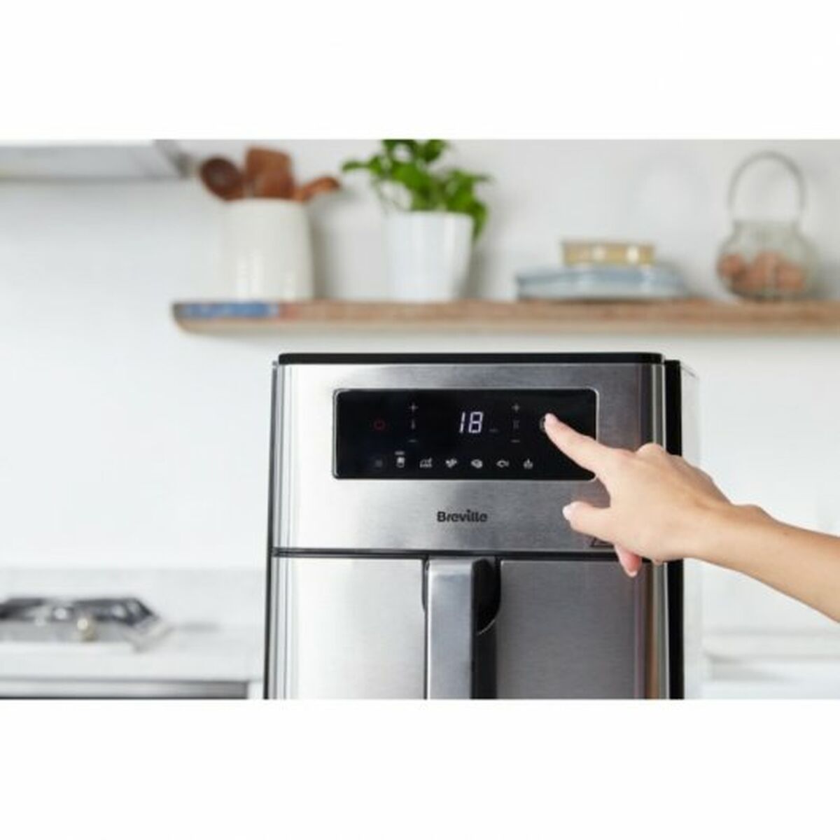 Fritös Breville VDF131X 9 L Svart Stål 1700 W - 2