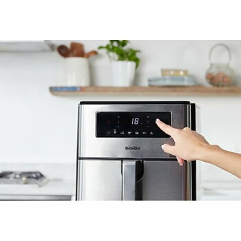 Fritös Breville VDF131X 9 L Svart Stål 1700 W