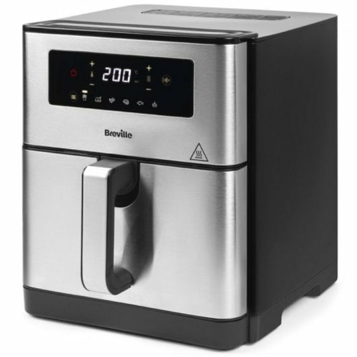 Fritös Breville VDF131X 9 L Svart Stål 1700 W