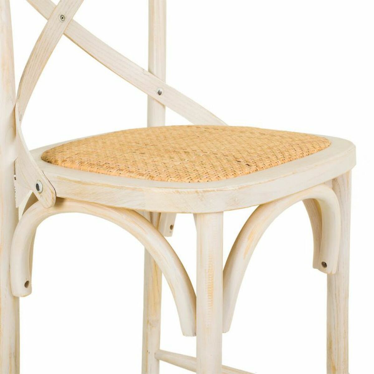 Sittpall Alexandra House Living Vit Rattan 53 x 116 x 45 cm - 6
