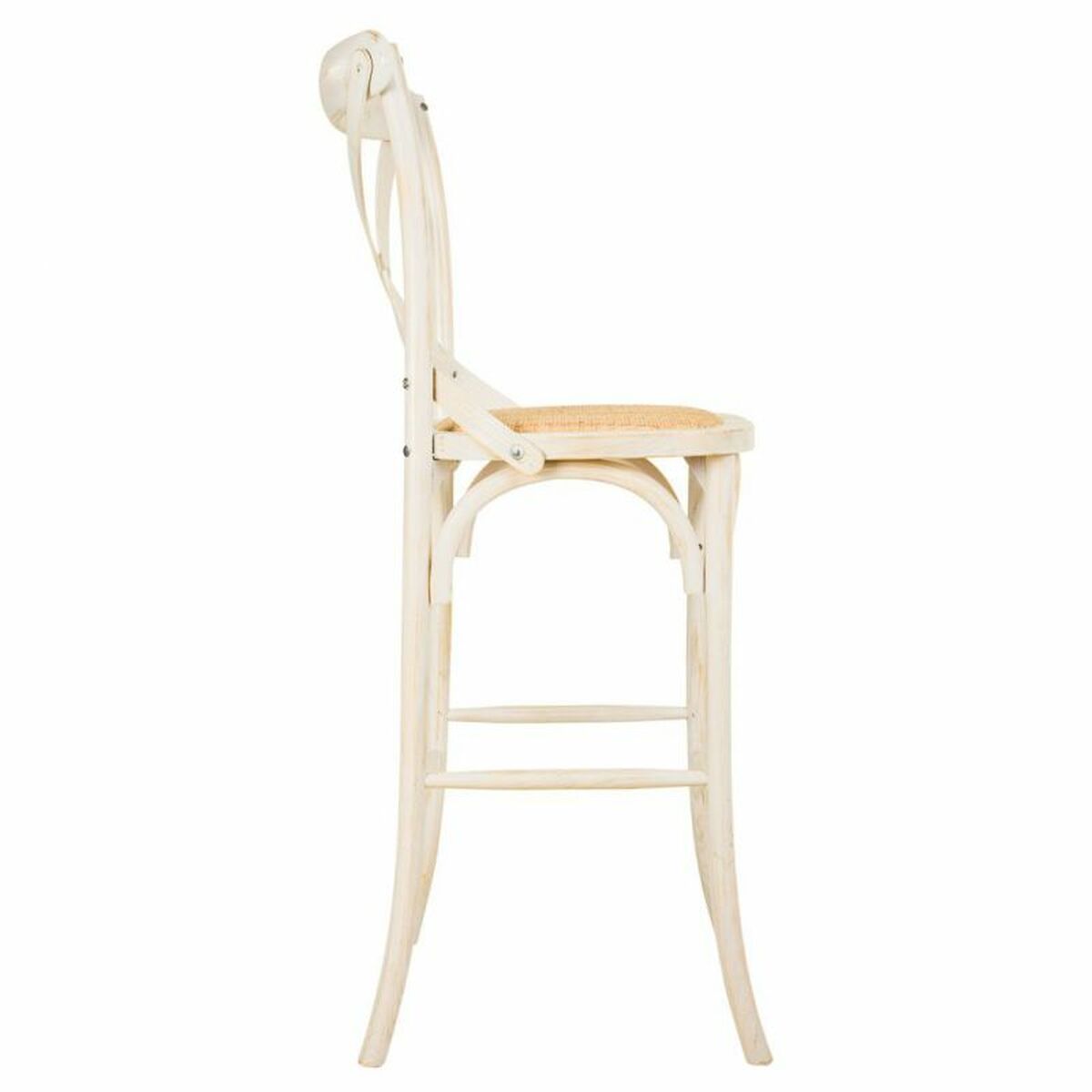 Sittpall Alexandra House Living Vit Rattan 53 x 116 x 45 cm - 4