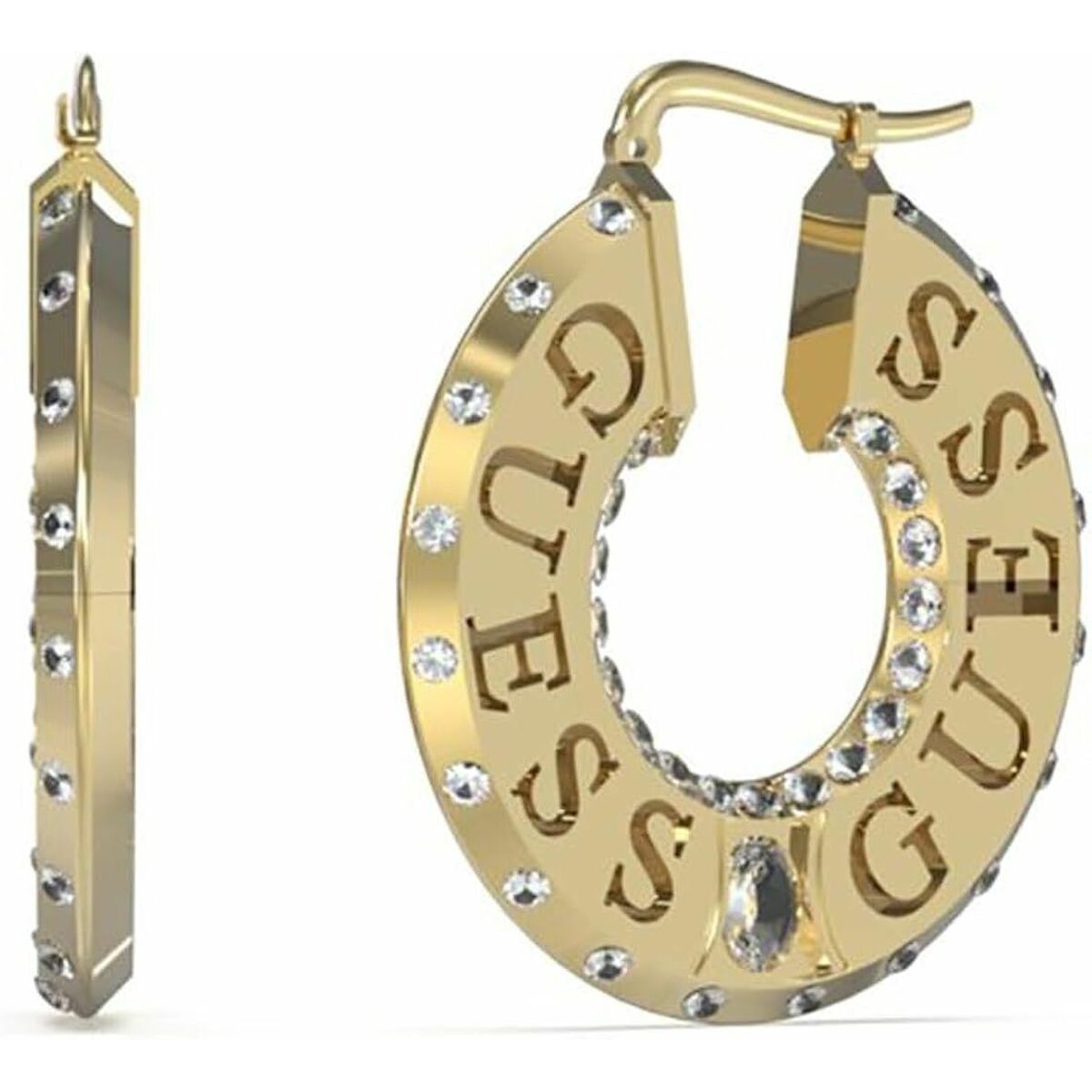 Dam örhängen Guess JUBE03111JWYGT-U Rostfritt stål 3,5 cm - 2
