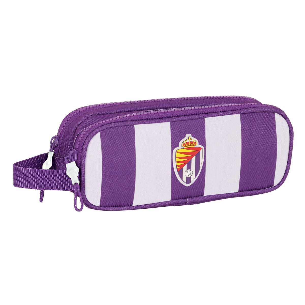Dubbel bär-allt Real Valladolid C.F. Vit Purpur 21 x 8 x 6 cm