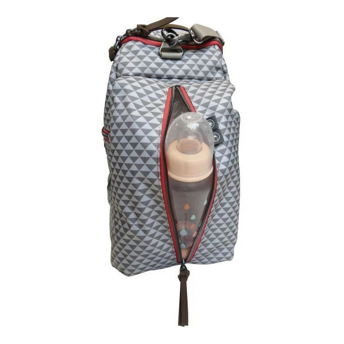 Bag för blöjbyte Béaba Sydney II Grå - 4