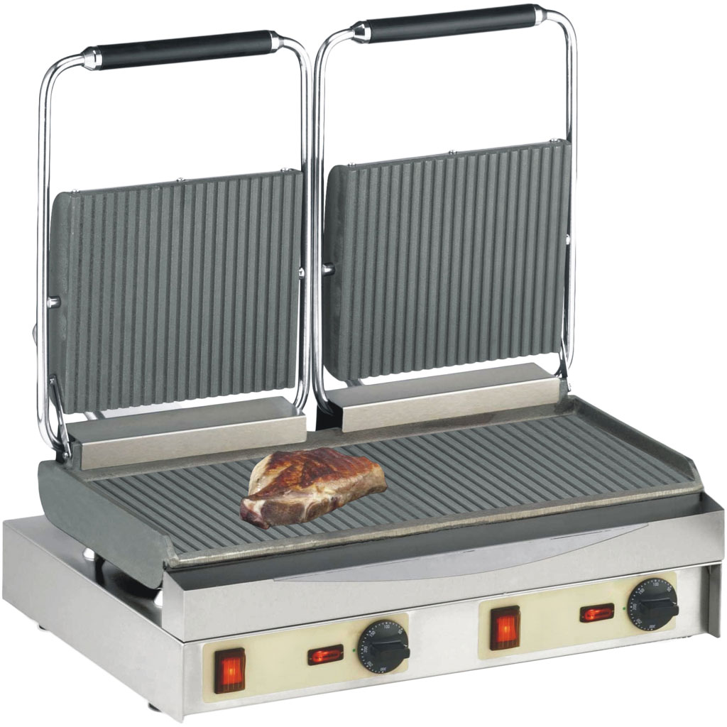 Eco Kamtschatka Grill - topp / botten räfflade