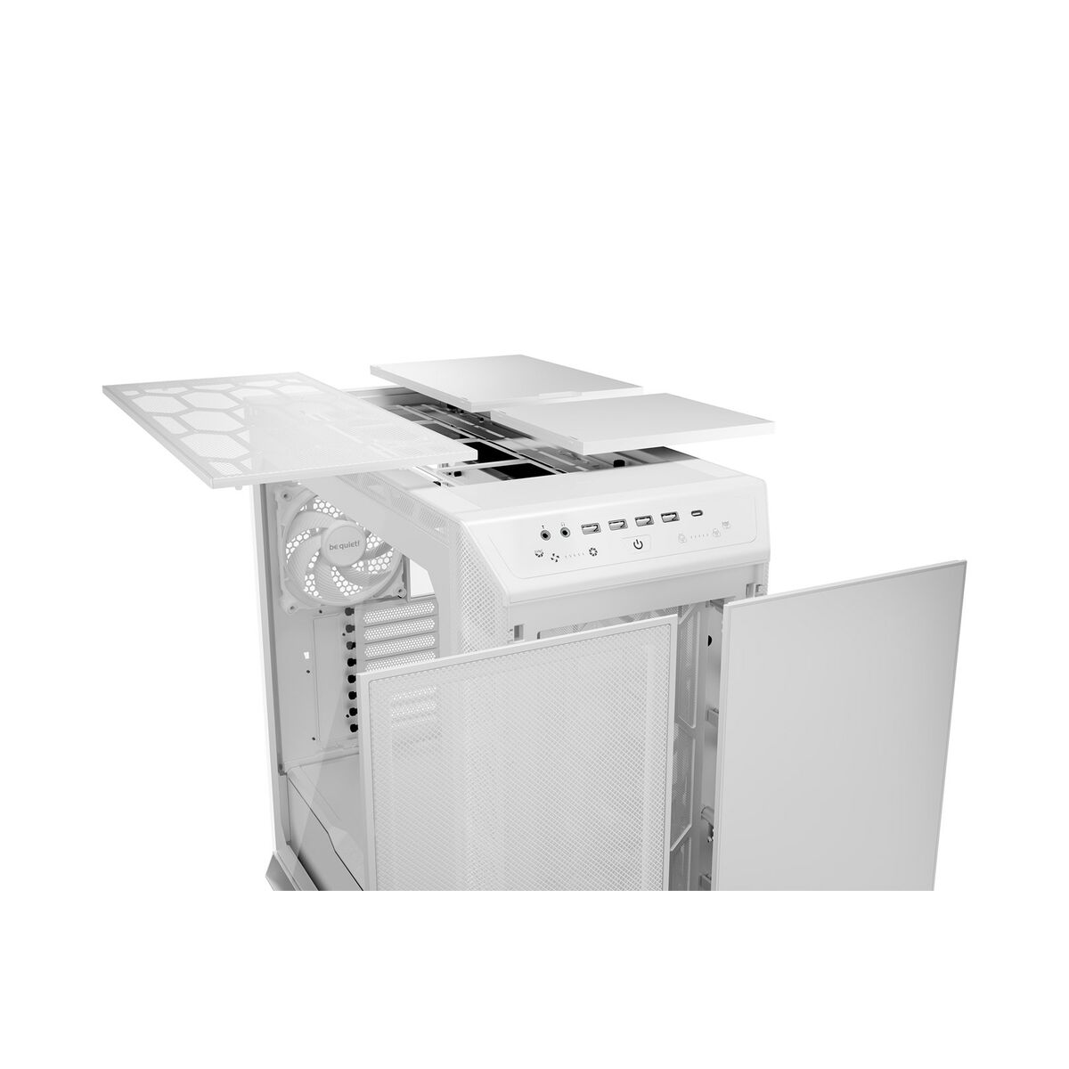 ATX Semitorn Be Quiet! BGW51 Vit - 2
