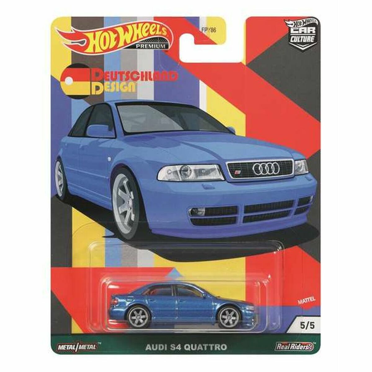 Liten leksaksbil Car Culture Hot Wheels Metall - 4