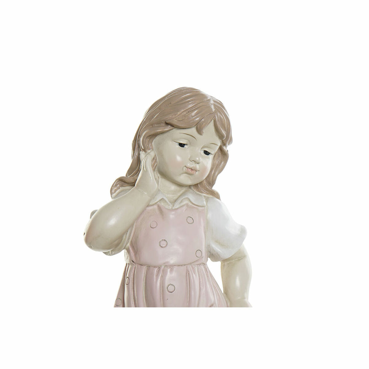 Prydnadsfigur DKD Home Decor Blå Rosa Harts Barn (26.5 x 16.5 x 44.5 cm) (2 pcs) - 3