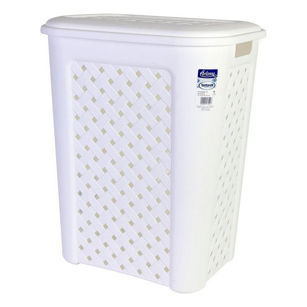 Tvättkorg Arianna Tontarelli 8105408_112 50 L Vit 44 x 35 x 55 cm