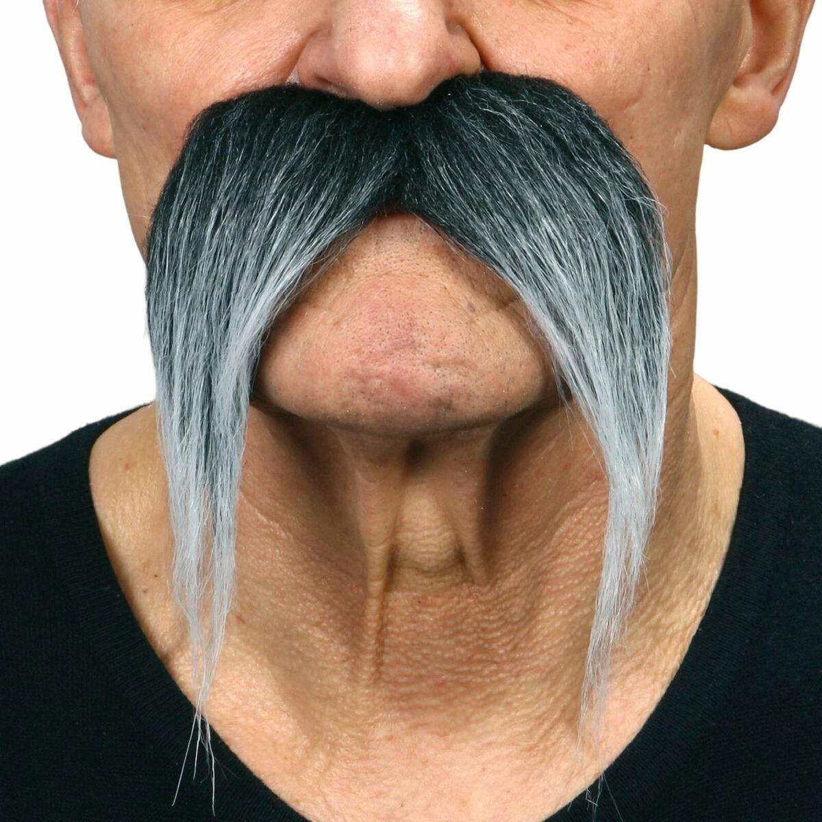 Mustasch My Other Me Grå One size - 2