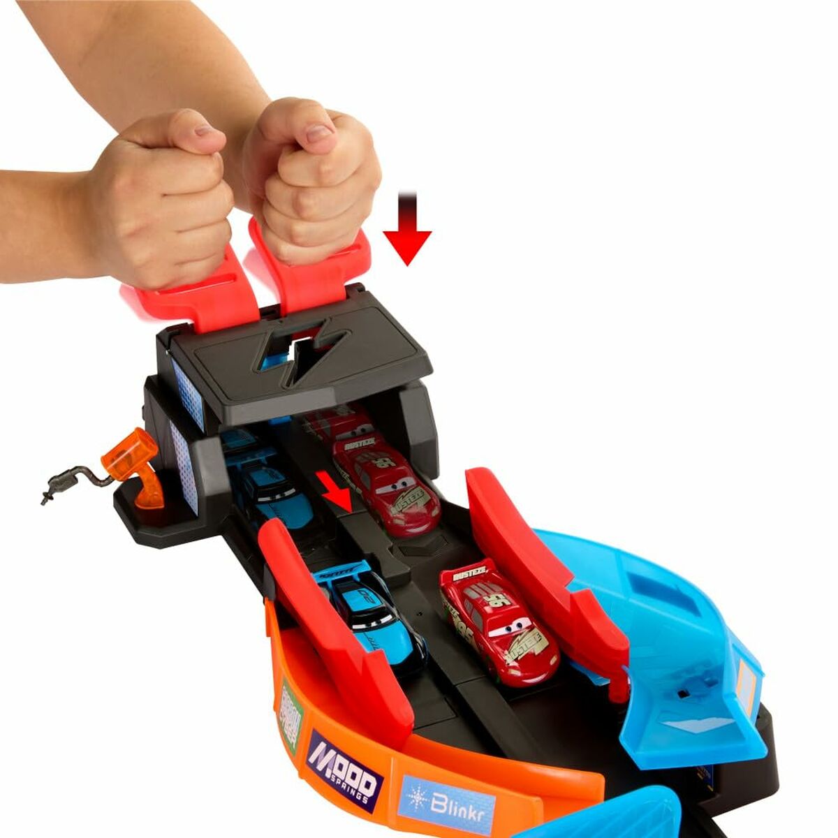 Bana Kastare Mattel Glow Racers Glow In The Dark - 5