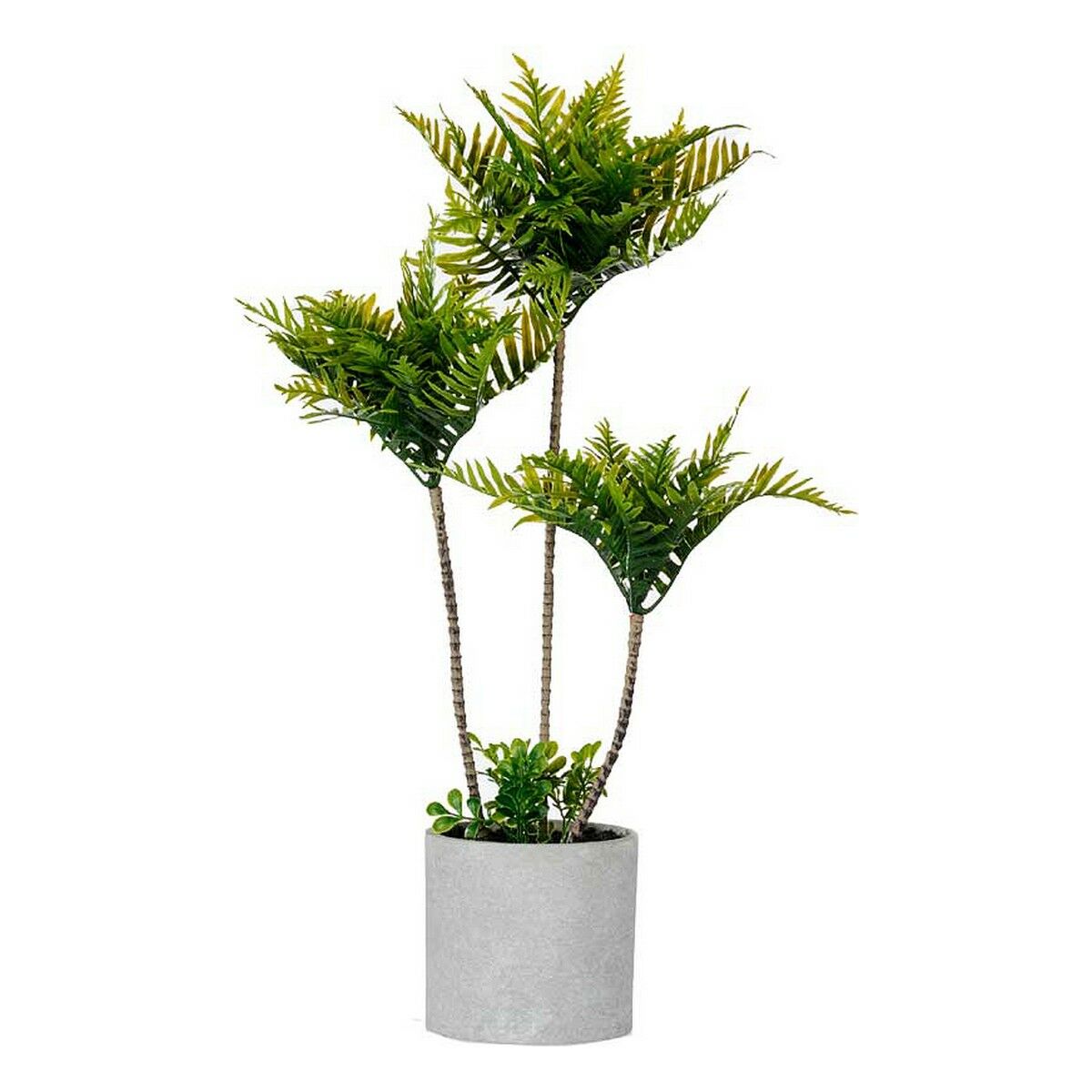 Dekorativ växt Ibergarden XD22-1826 Plast Cement Palmträd 20 x 70 x 20 cm (4 antal) - 2