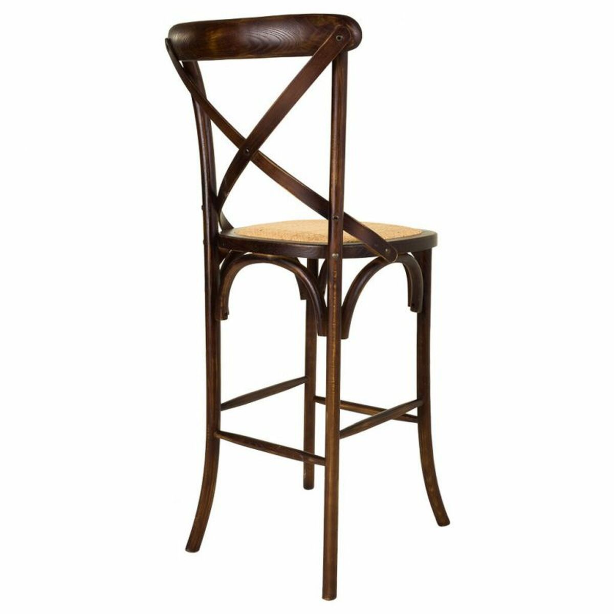 Sittpall Alexandra House Living Brun Rattan Björk 53 x 116 x 45 cm - 4